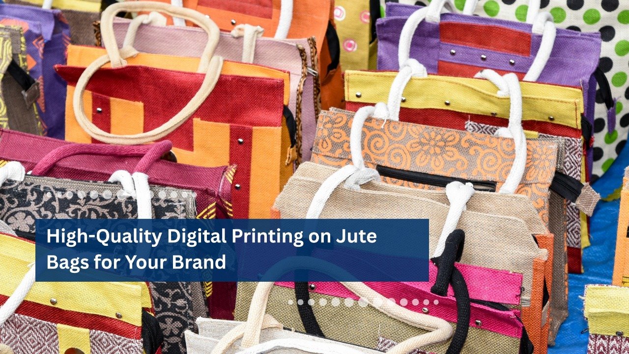 High-Quality Digital Printing on Jute Bags for Your Brand