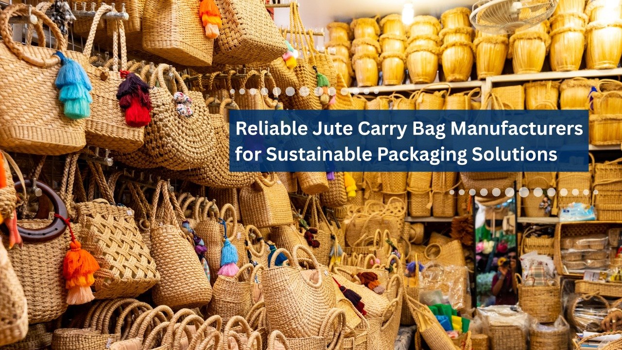 Reliable Jute Carry Bag Manufacturers for Sustainable Packaging Solutions