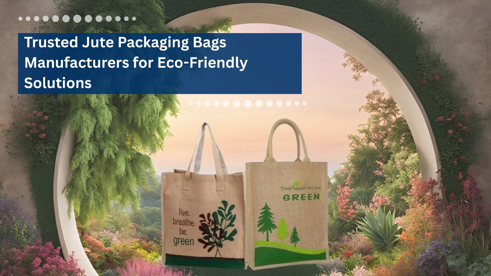 Trusted Jute Packaging Bags Manufacturers for Eco-Friendly Solutions