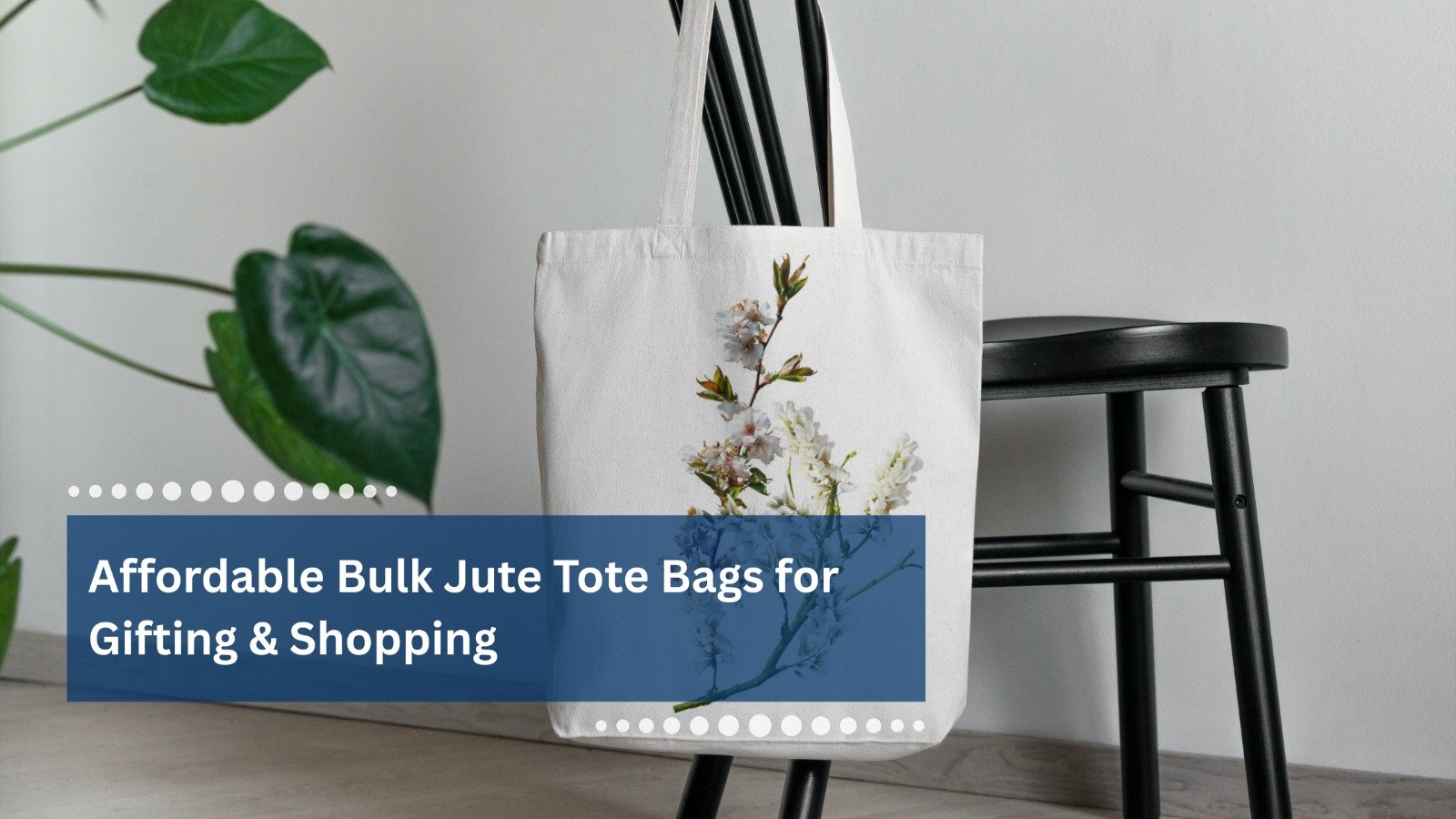 Affordable Bulk Jute Tote Bags for Gifting & Shopping