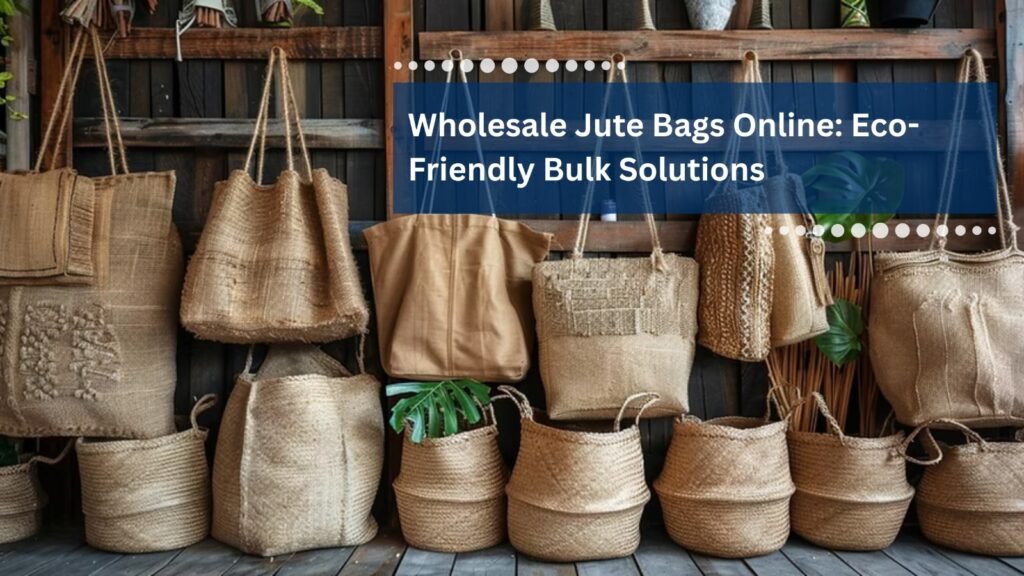 Wholesale Jute Bags Online: Eco-Friendly Bulk Solutions for Your Business