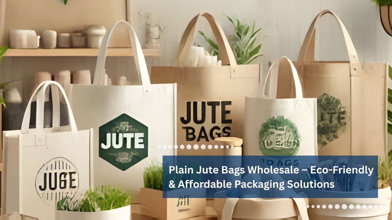 Plain Jute Bags Wholesale Eco-Friendly & Affordable Packaging Solutions