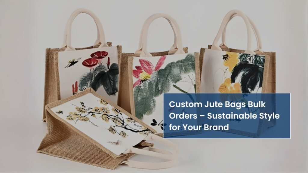 Custom Jute Bags Bulk Orders – Sustainable Style for Your Brand