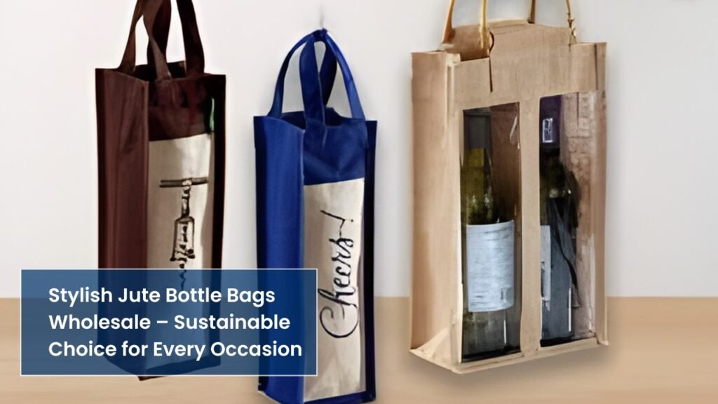 Stylish Jute Bottle Bags Wholesale Sustainable Choice for Every Occasion