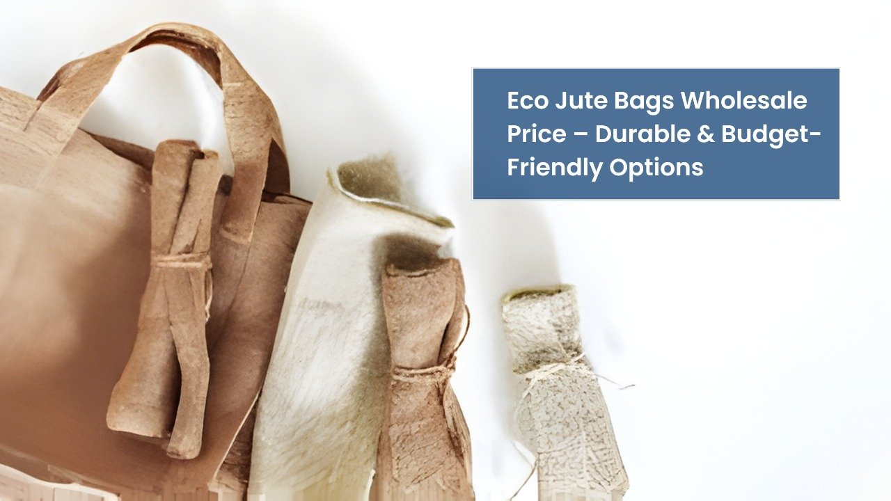 Eco Jute Bags Wholesale Price – Durable & Budget-Friendly Options