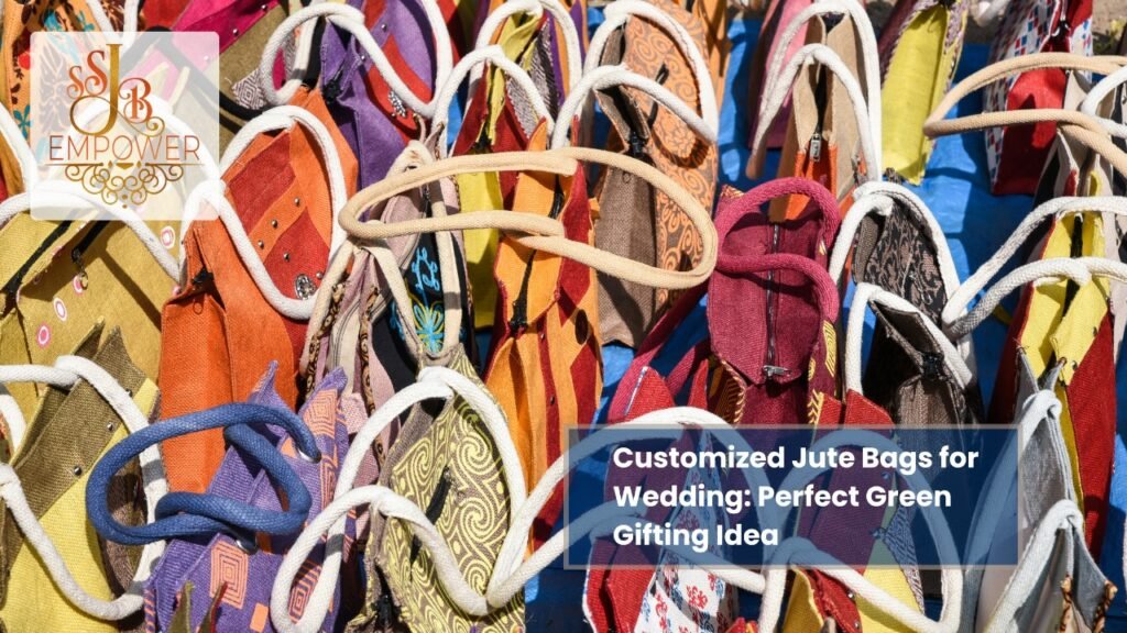 Customized Jute Bags for Wedding: Perfect Green Gifting Idea
